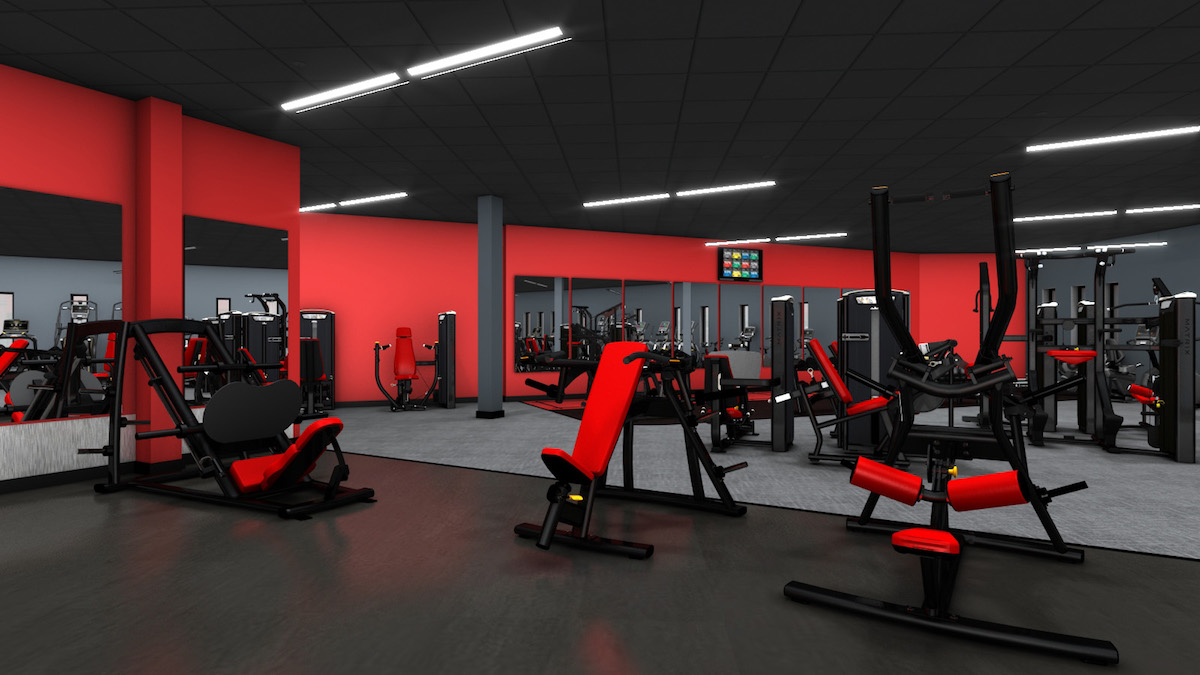 CGI of the new Snap Fitness gym in Ashford