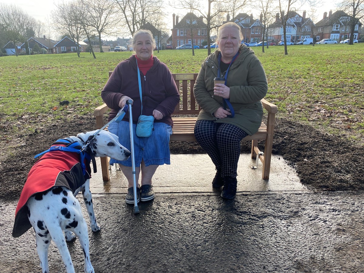The bench in Ashford can be found at Victoria Park, TN23 4QA.