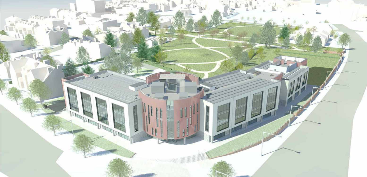 CGI of Ashford College Phase 2