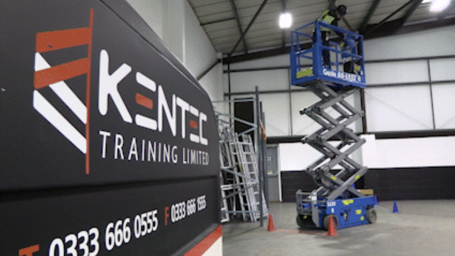 lifting equipment at training centre