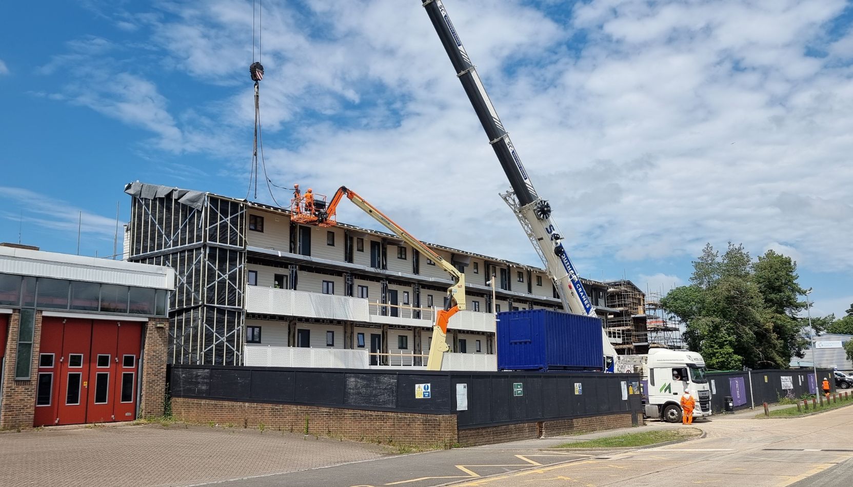 ZED PODS in construction