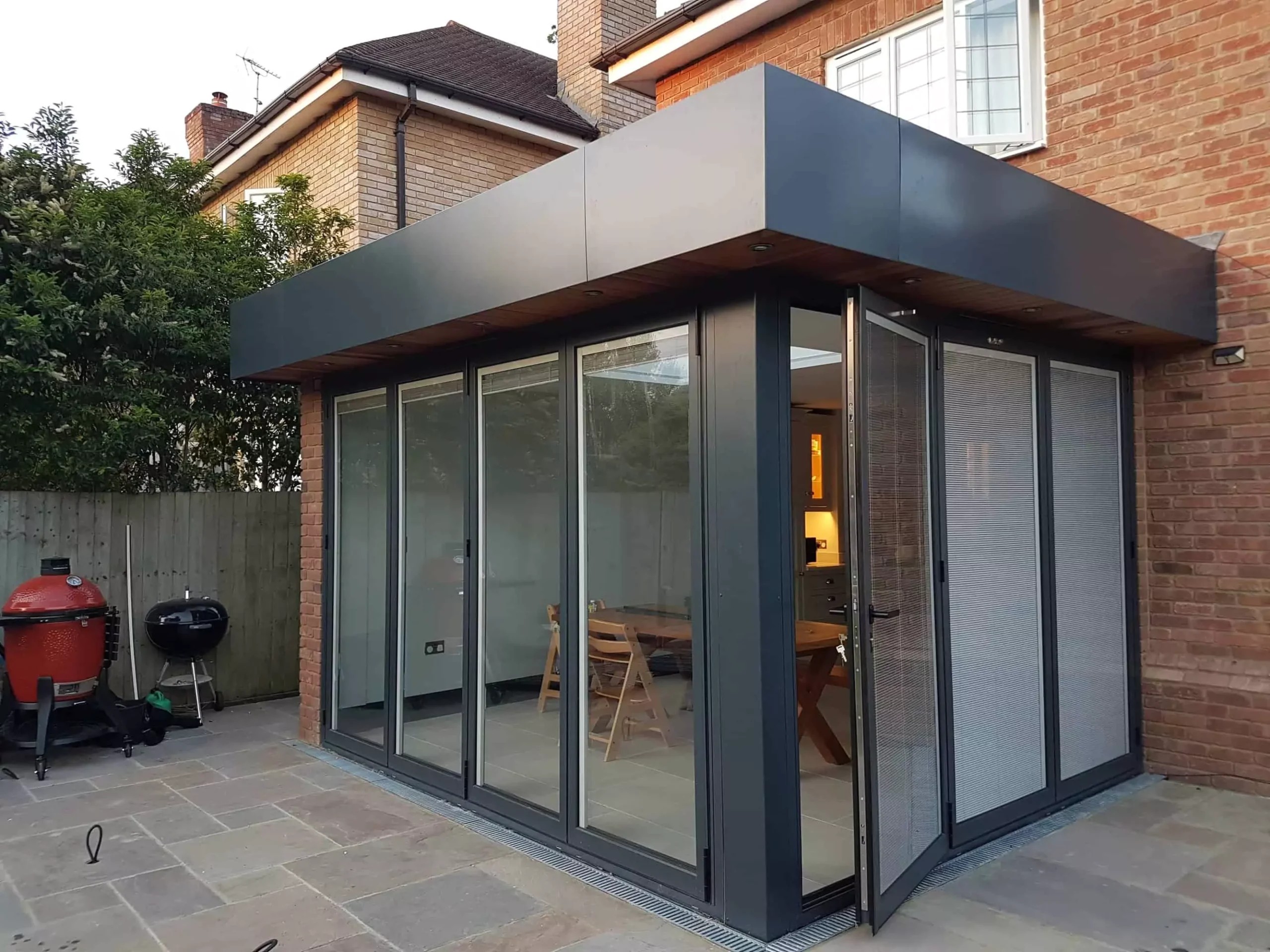 glass building