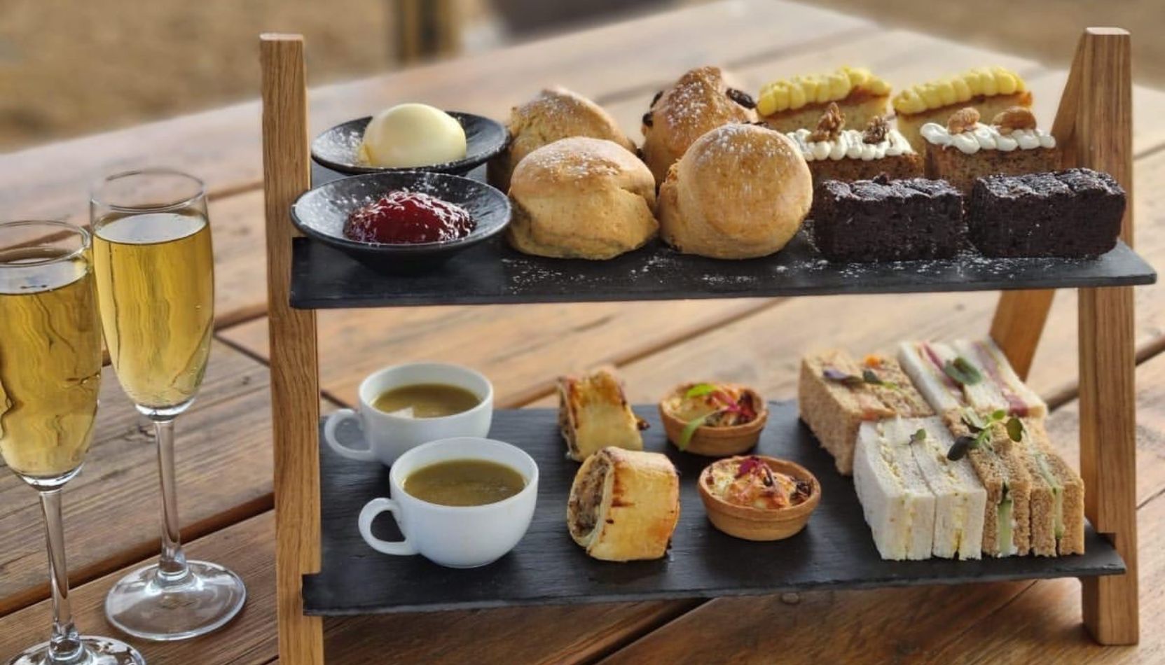 afternoon tea at Frasers